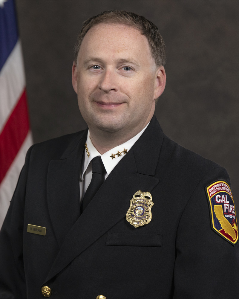 Daniel Berlant Acting State Fire Marshal/Deputy Director, Community Wildfire Preparedness & Mitigation