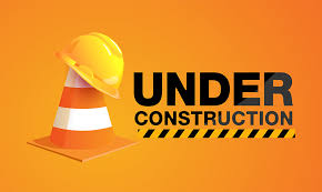 Under Construction Work Sign