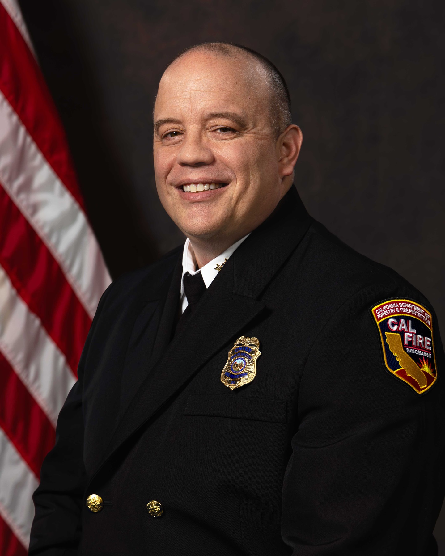 headshot of chief Tim Spears