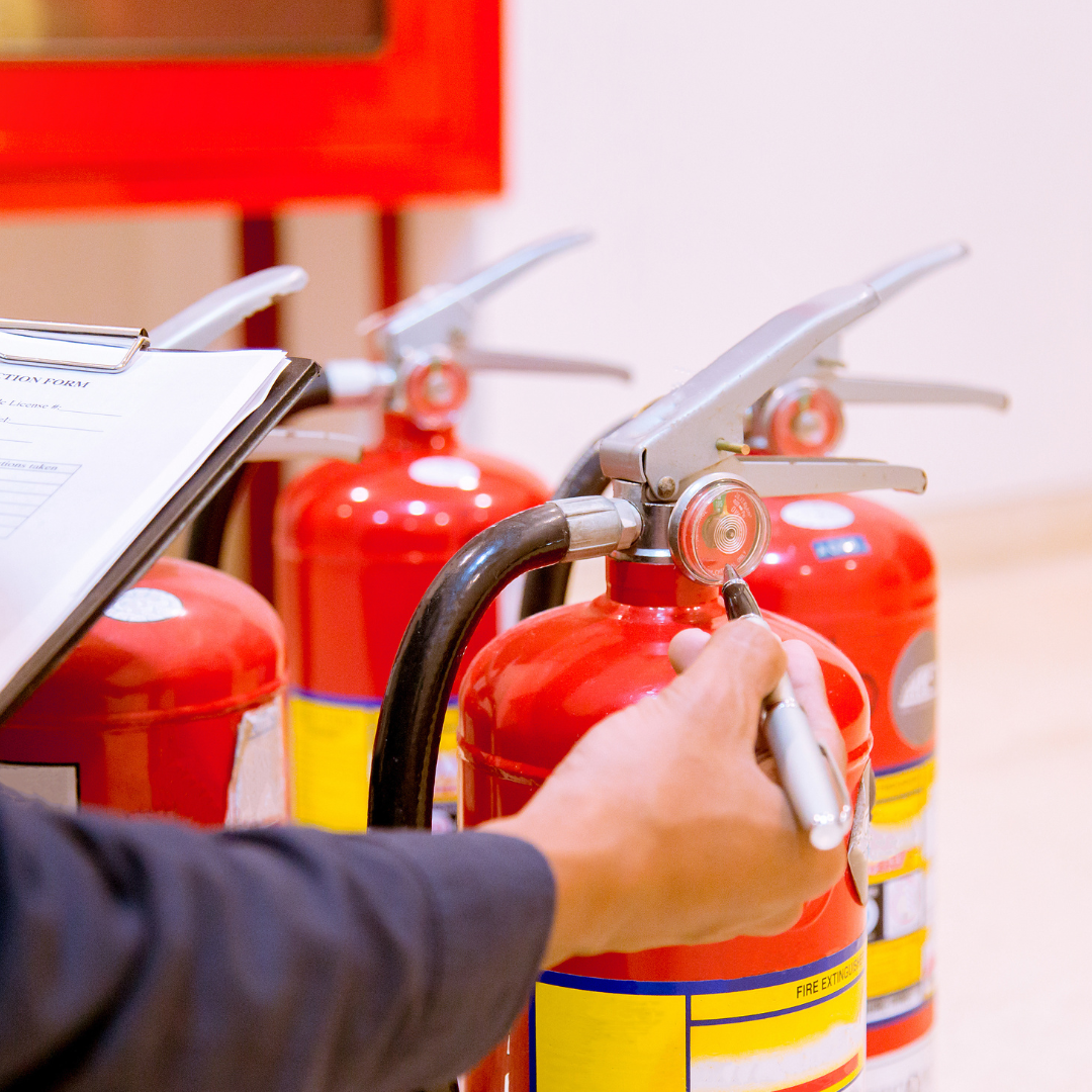 Lab accreditation Fire Extinguisher 