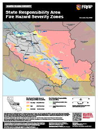 Santa Clara FHSZ Map