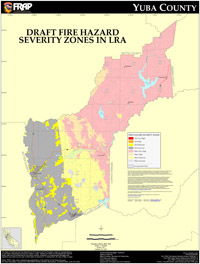 map of yuba county